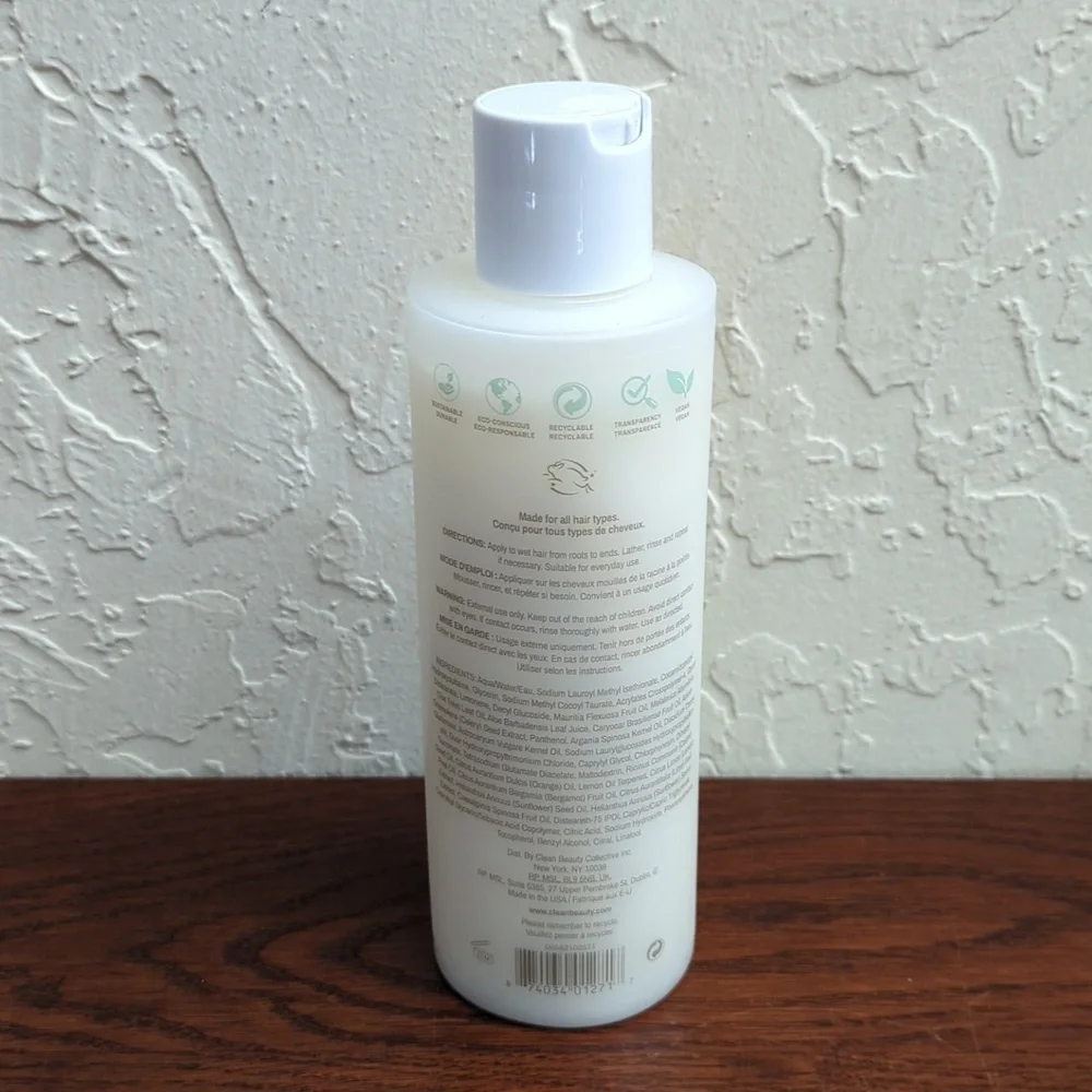 CLEAN RESERVE Buriti & Tucuma Essential Vegan Hair Shampoo 10 oz